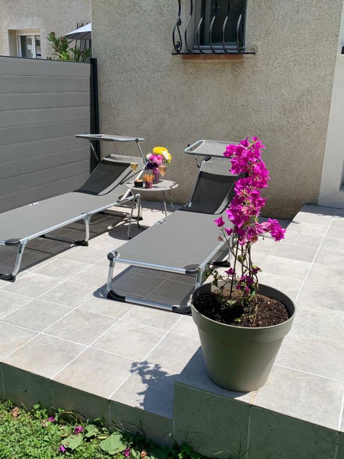 Appartements Dans Villa Privee Avec Piscine, Jardin, Parking Clos, Wifi, Climatisation Meyreuil Dış mekan fotoğraf
